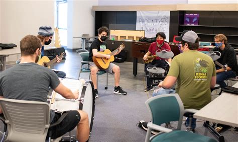 Music club - Songwriting and Production Club. This club aims to encourage collaboration between songwriters and producers and engage students in different types of workshops. Membership is open to anyone who has experience and/or shows interest in Songwriting and Production. Meetings are held regularly in the Digital Media Lab of the W.E.B. DuBois Library. 